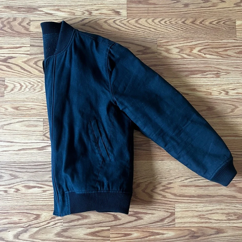 Men's Black Reversible Jacket - Picture 7 of 10